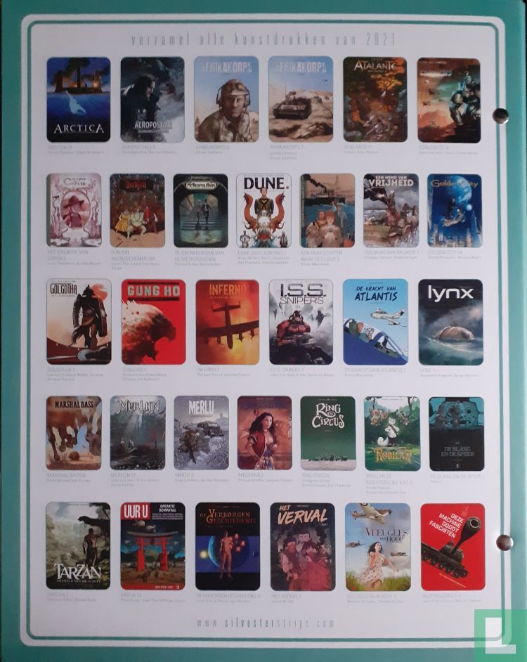 Silvester - Jaaroverzicht in kunstdrukken 2021