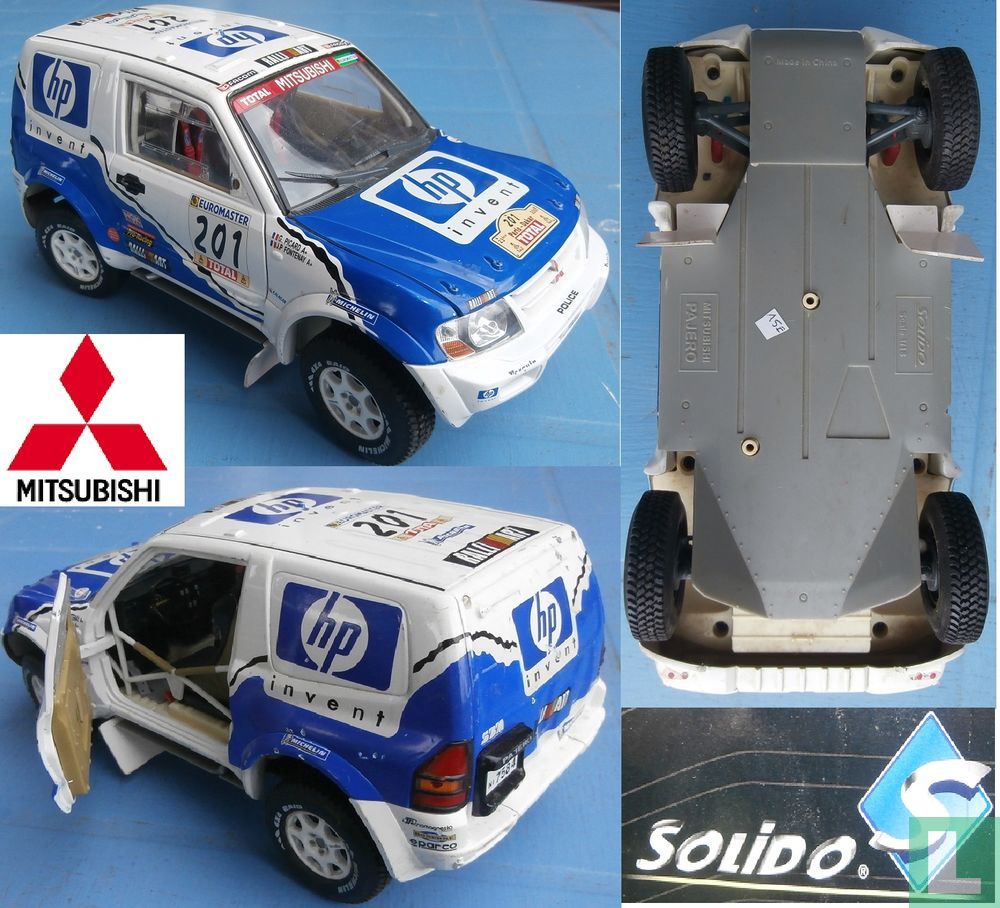 Photo Carte Mitsubishi Pajero Paris-Dakar 1985 - Occasion Near Mint, Fiche Technique Française