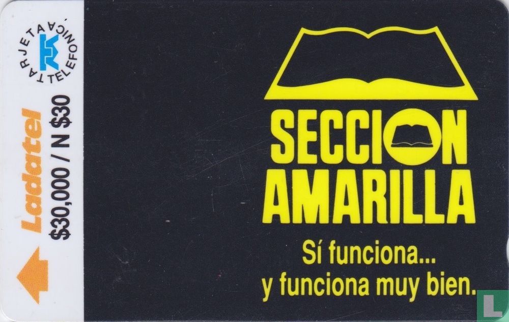 Sección Amarilla