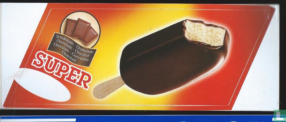 Super ijs Chocolade