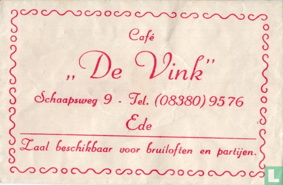 Café "De Vink" 