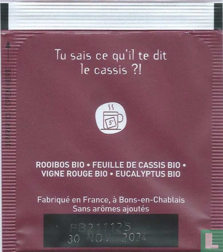 Rooïbos Cassis