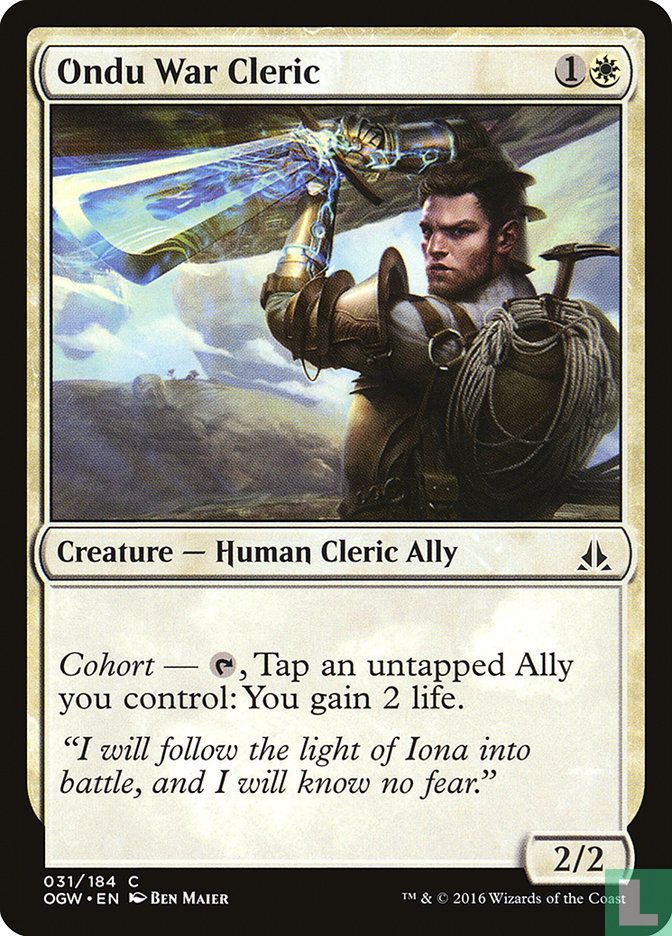 Ondu War Cleric