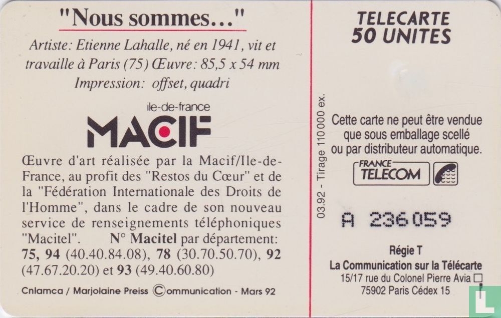 MACIF - "Nous sommes..."