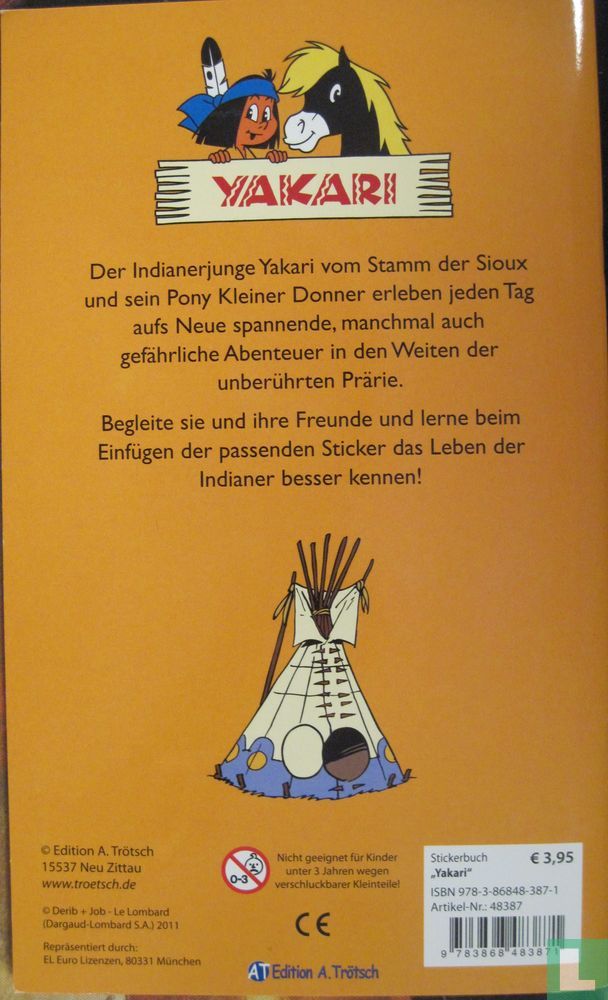 Yakari Stickerbuch