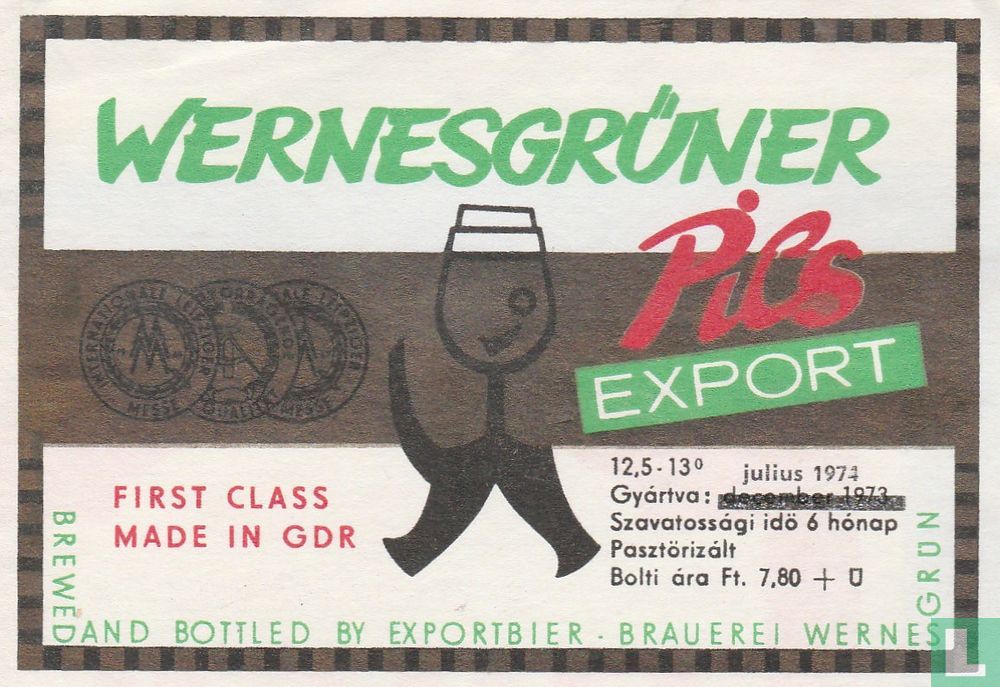 Wernesgrüner Pils Export