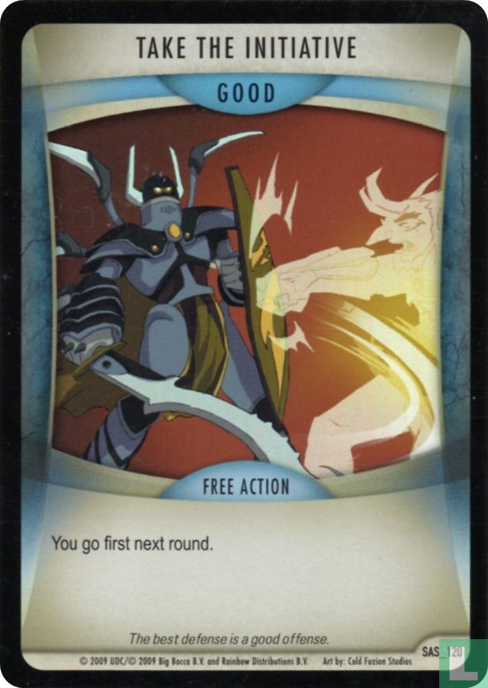 Take the initiative