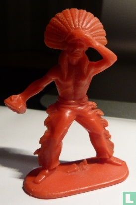 Chief with stone (red)