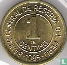 Peru 1 céntimo 1985