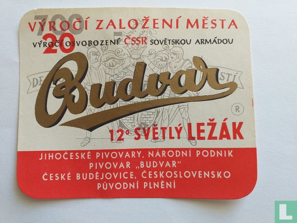 Budvar svetly Lezak 