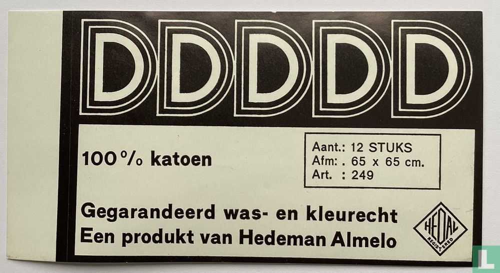 DDDDD 100% katoen