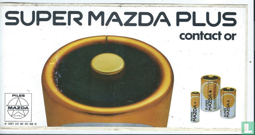 Super Mazda plus contact or