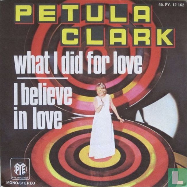 What i Did for Love