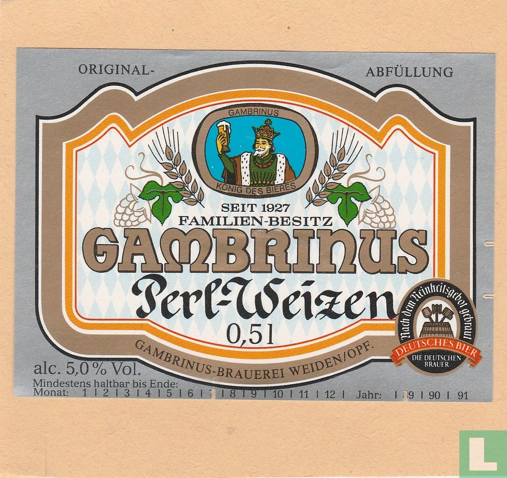 Gambrinus Perl-Weizen