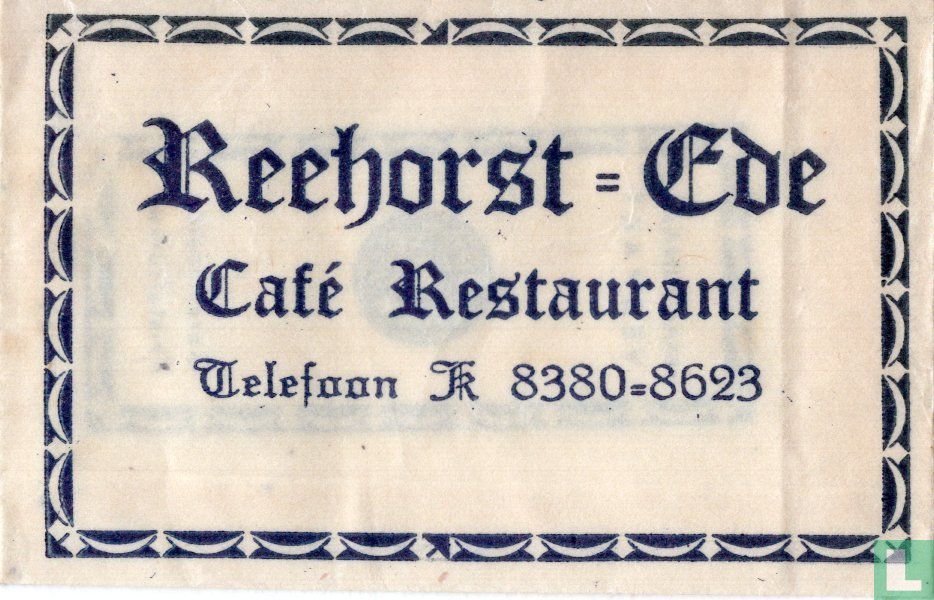Reehorst Café Restaurant