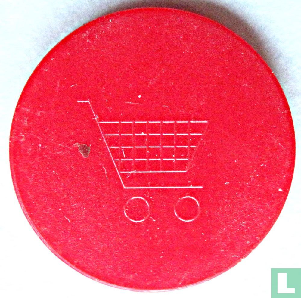 Zabax - winkelwagenmunt sleutelhanger | A81-AP741590-PC