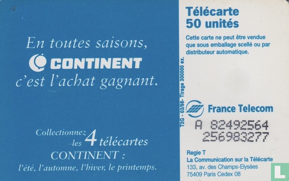 Continent - le Printemps