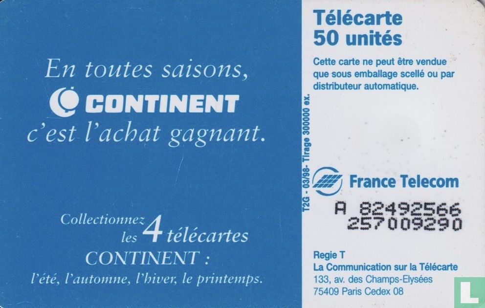 Continent - le Printemps