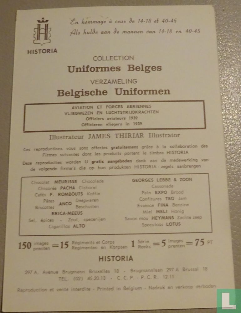 Officieren vliegers in 1939