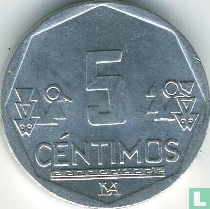 Pérou 5 céntimos 2017