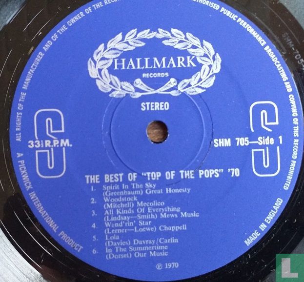 The Best of Top of the Pops '70'