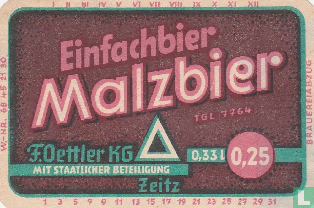 Einfachbier Malzbier