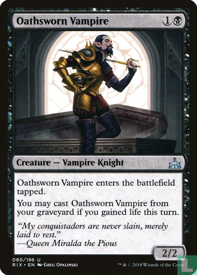 Oathsworn Vampire