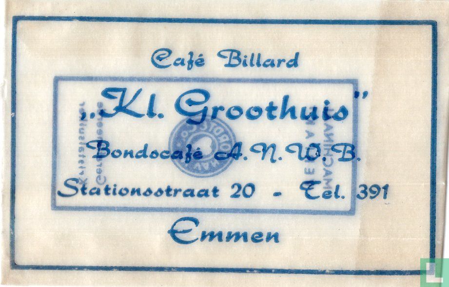 Café Billard "Kl. Groothuis"