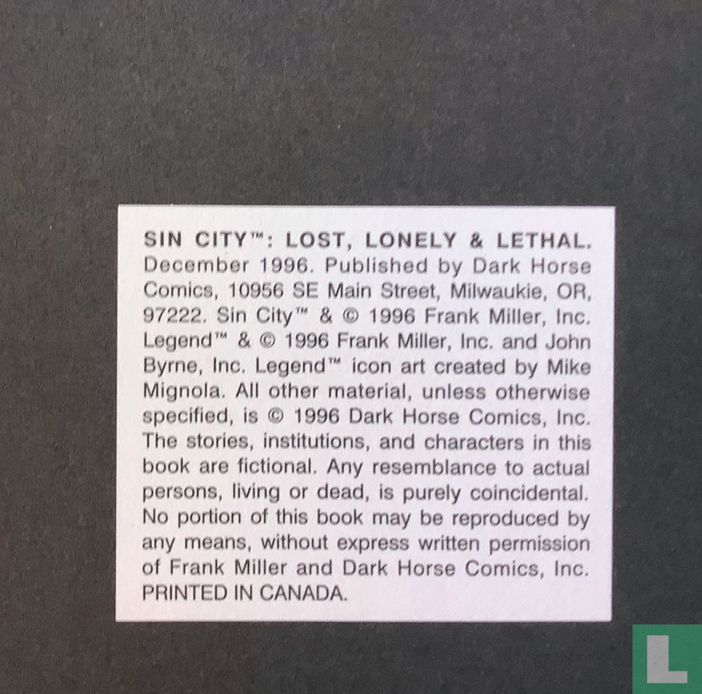 Lost, Lonely & Lethal