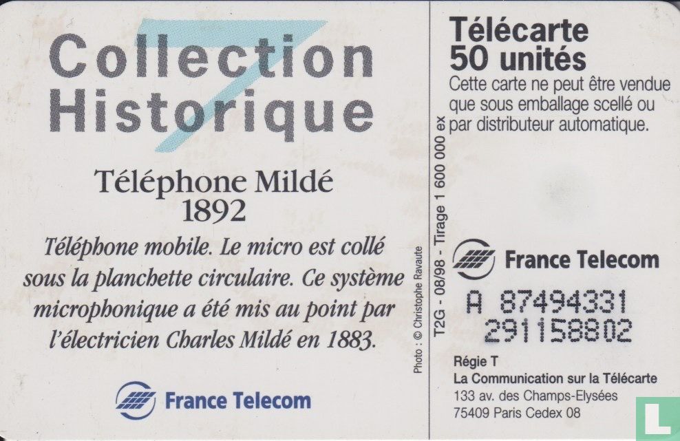 Téléphone Mildé