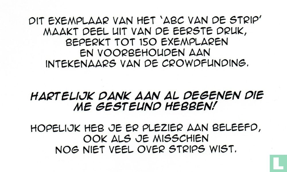 Het ABC van de strip