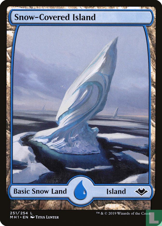Snow-Covered Island