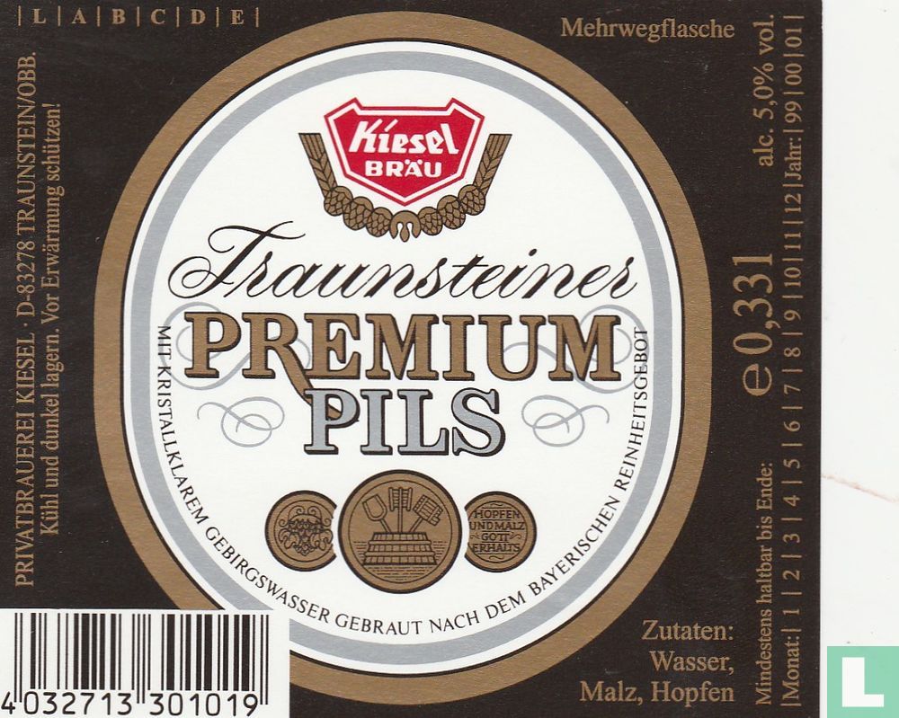Traunsteiner Premium Pils