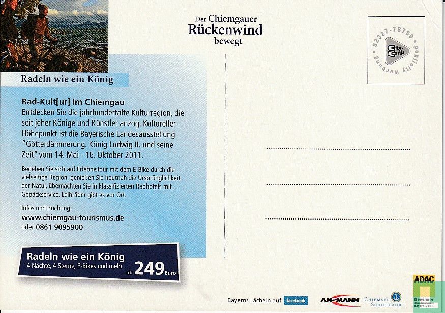Chiemgau "Radeln wie ein König"