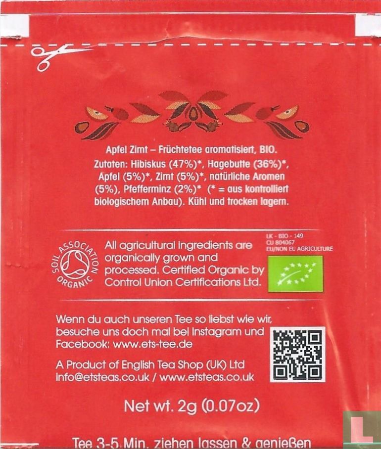  2 Apfel Zimt 