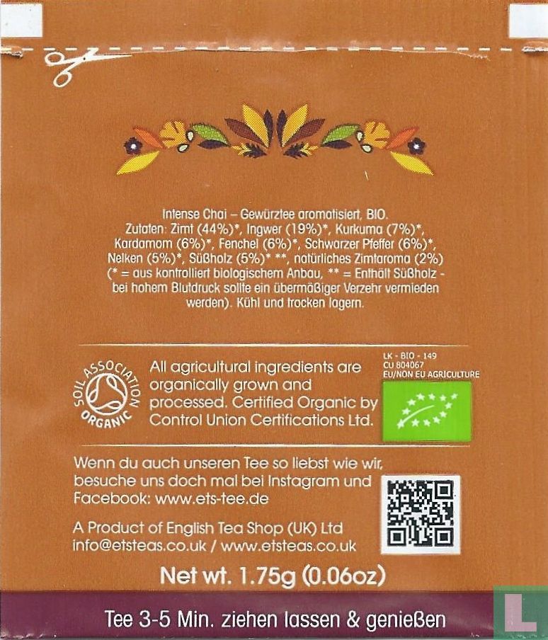 22 Intense Chai 