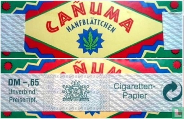 Cañuma Hanfblättchen DM -,65