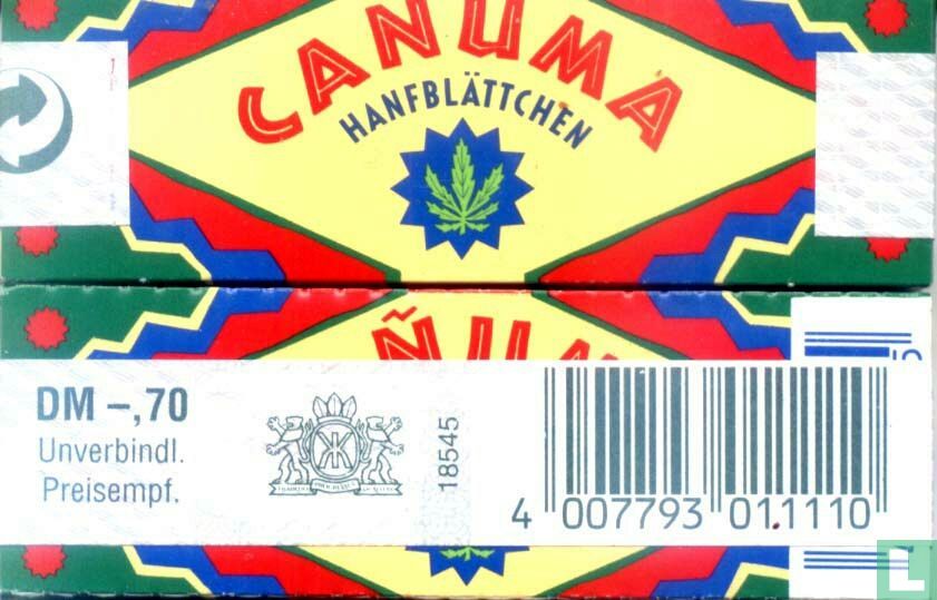 Cañuma Hanfblättchen DM -,70