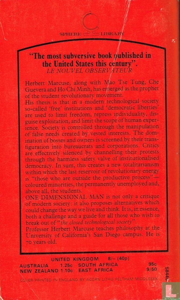 One Dimensional Man