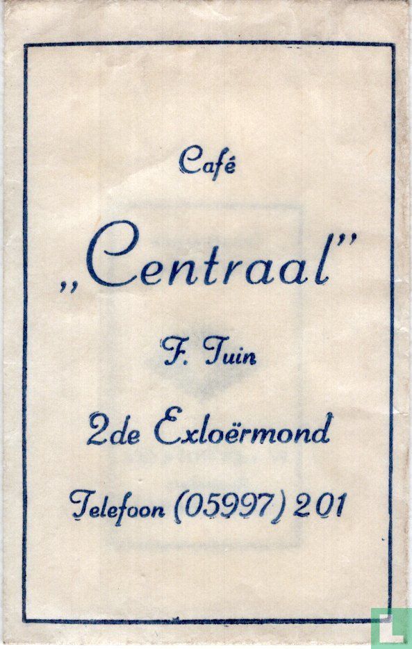 Café "Centraal"