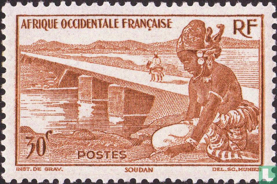 Strasse in Bamako