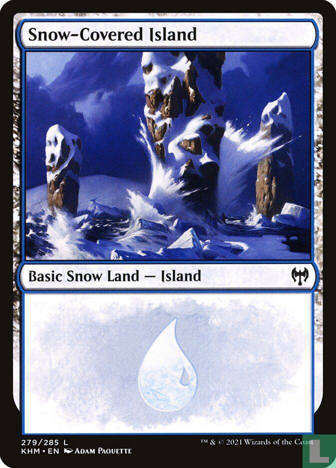 Snow-Covered Island