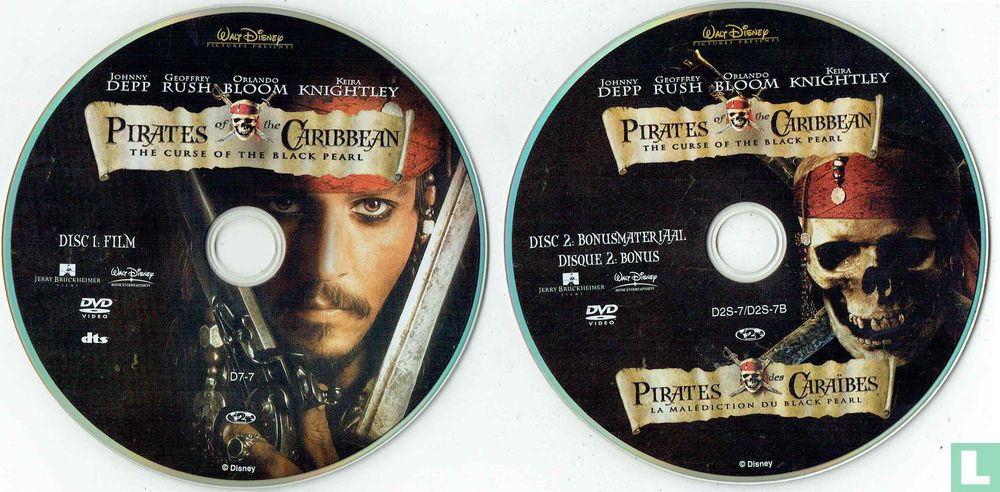 The Curse of the Black Pearl DVD 1 (2004) - DVD - LastDodo