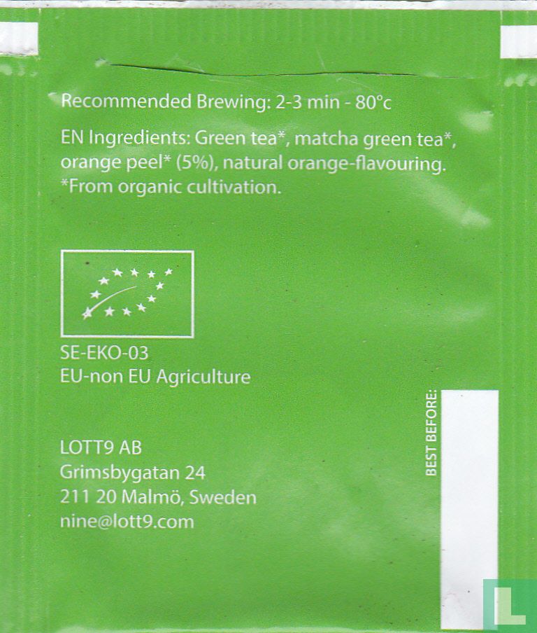 Matcha Mandarin Organic