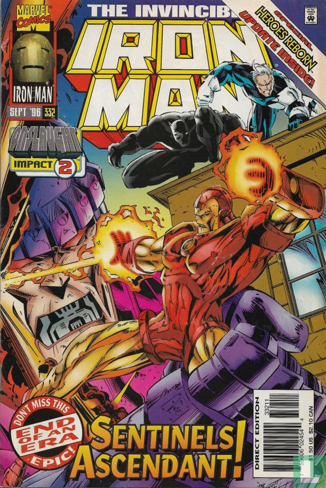 The Invincible Iron Man 332