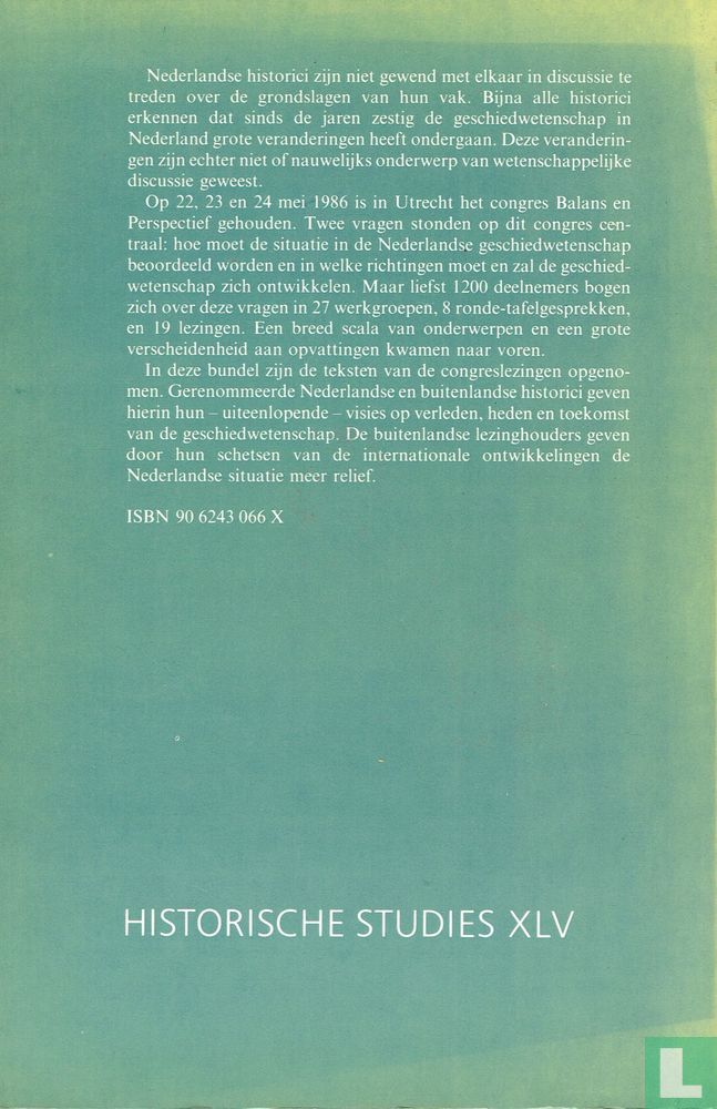 Balans en perspectief