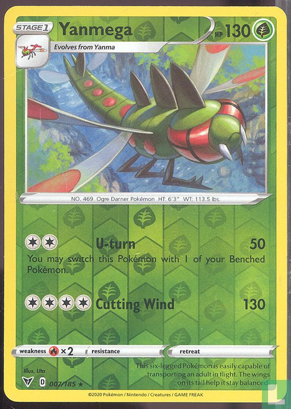 Yanmega (Reversed Holo)