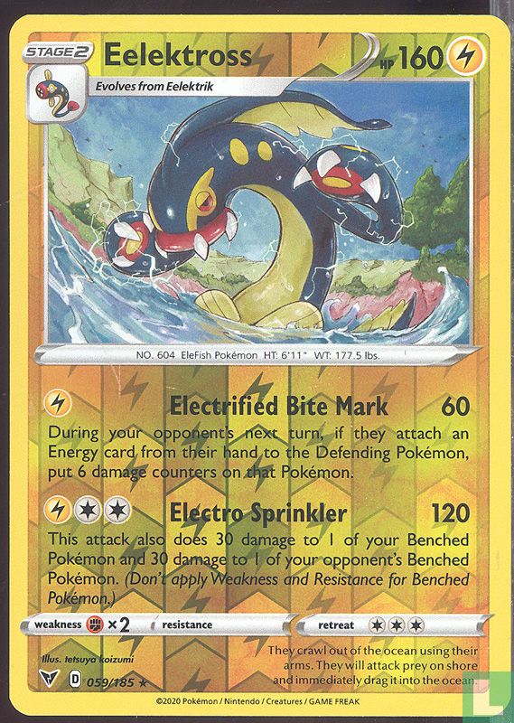 Eelektross (Reversed Holo)