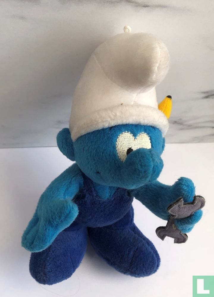 Pluche Knutselsmurf