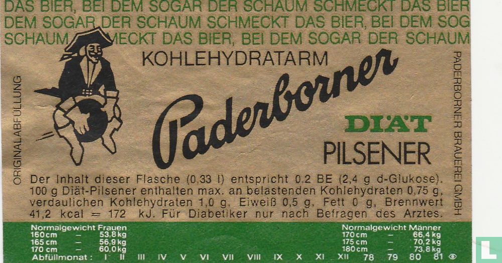 Paderborner Diät Pilsener